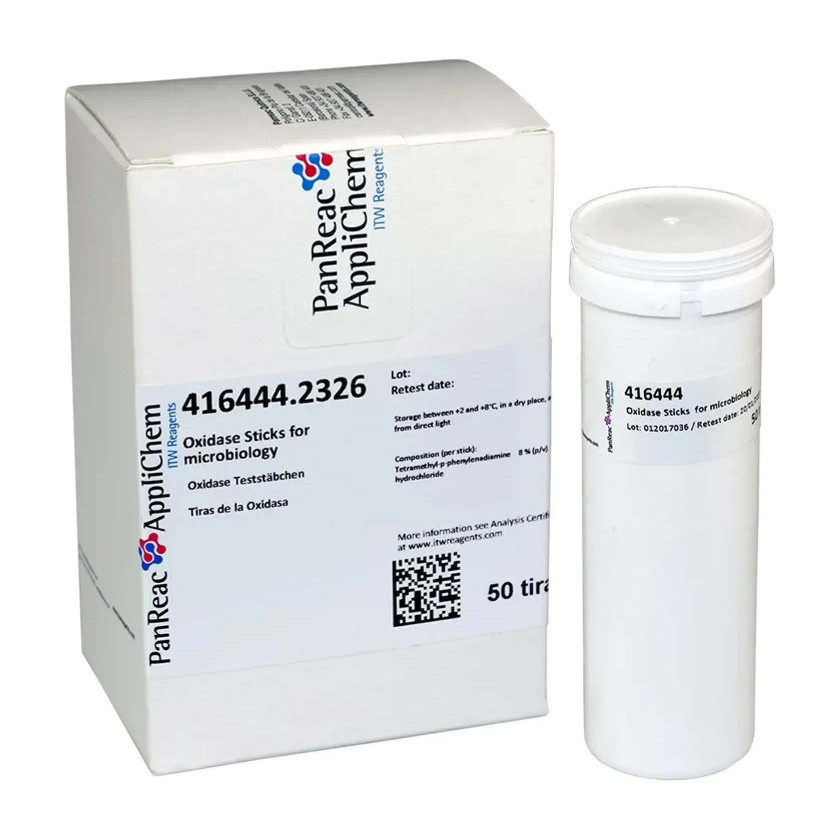 Tiras de Oxidase Cultimed 50 Tiras