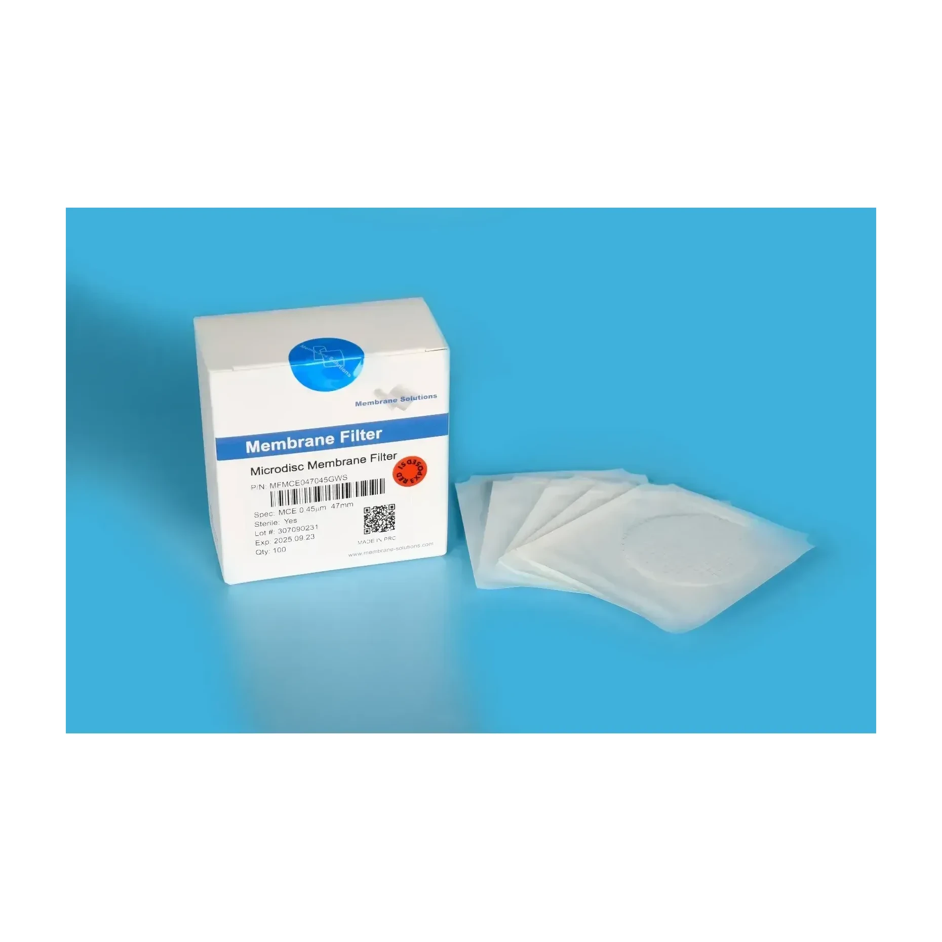 MCE Membrane Filter White S 0.22 / 47 mm Cx 200