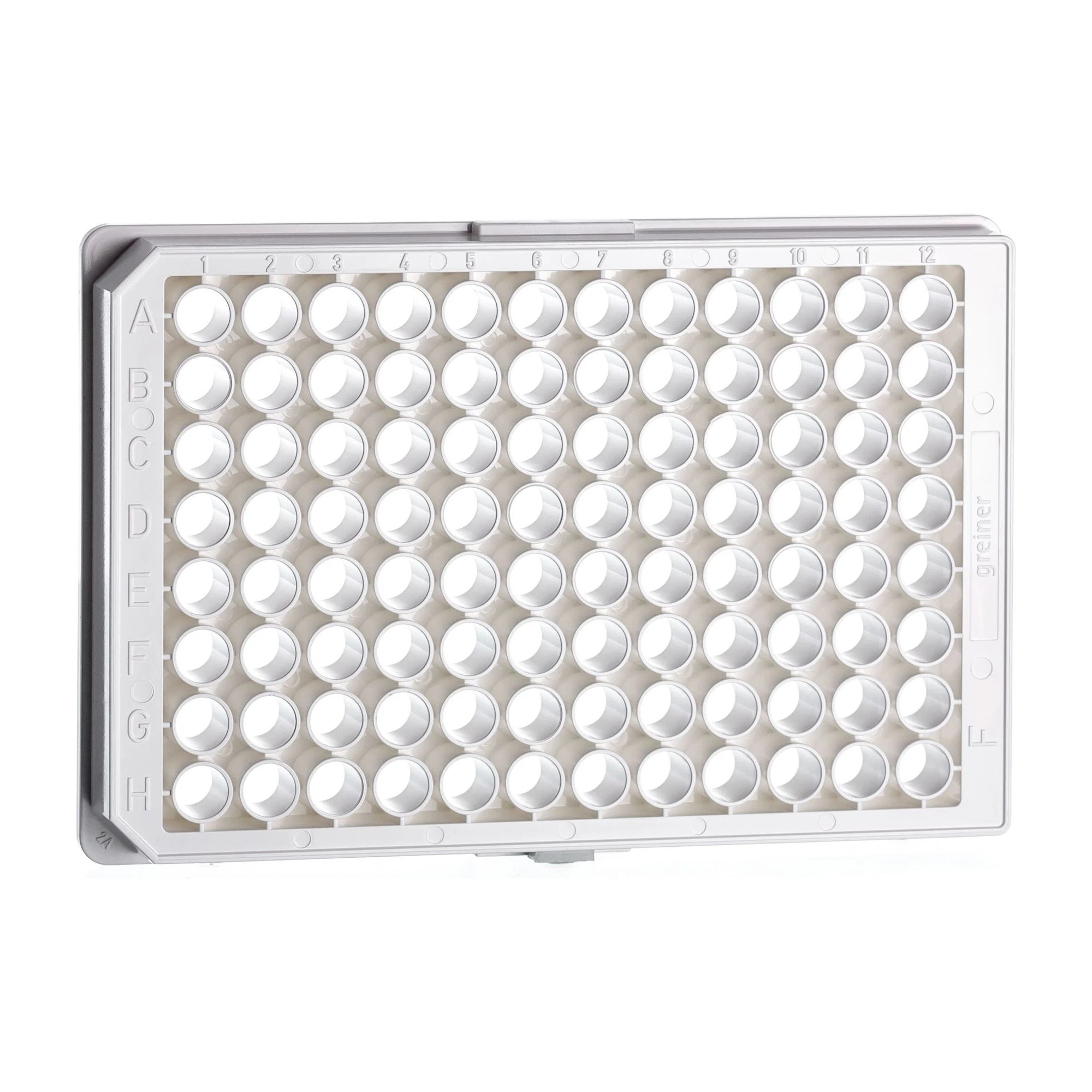 Microplaca 96, F Plano, µclear, Branca, TC Cx 32